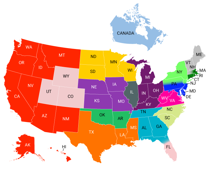 Reps Map