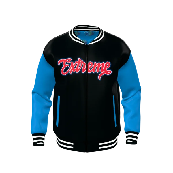 PR351 APU - ZIP UP ALL LEATHER BOMBER JACKET MEN´S