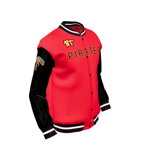 PR118 SPU - PU LEATHER SLEEVE BOMBER JACKET MEN´S