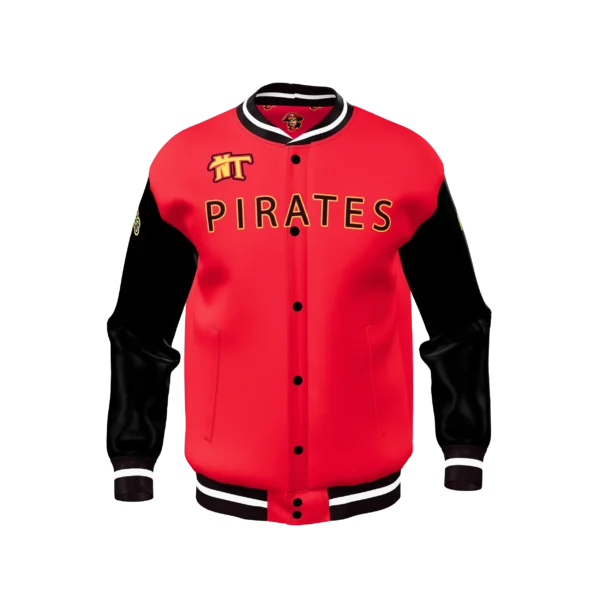 PR118 SPU - PU LEATHER SLEEVE BOMBER JACKET MEN´S
