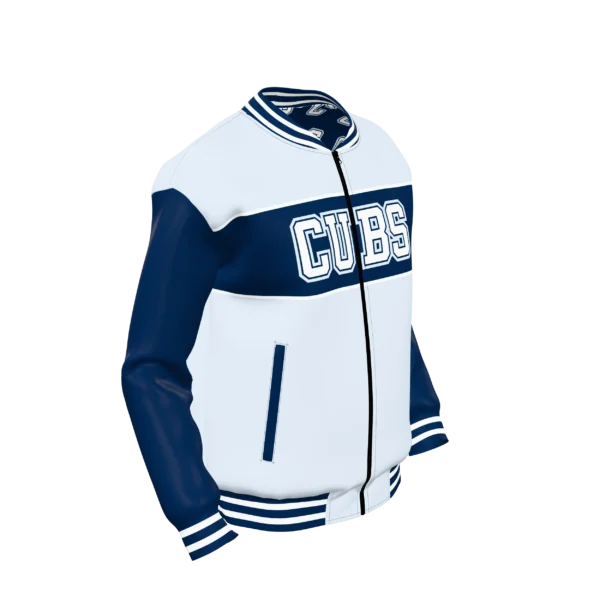 PR351 SPU - ZIP UP SLEEVE LEATHER BOMBER JACKET MEN´S