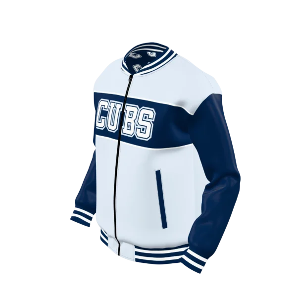 PR351 SPU - ZIP UP SLEEVE LEATHER BOMBER JACKET MEN´S