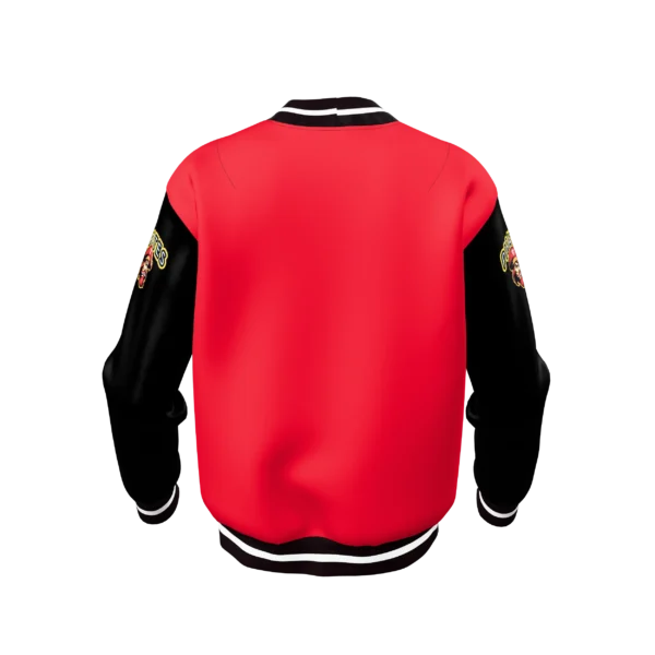 PR118 SPU - PU LEATHER SLEEVE BOMBER JACKET MEN´S