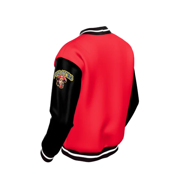 PR118 SPU - PU LEATHER SLEEVE BOMBER JACKET MEN´S