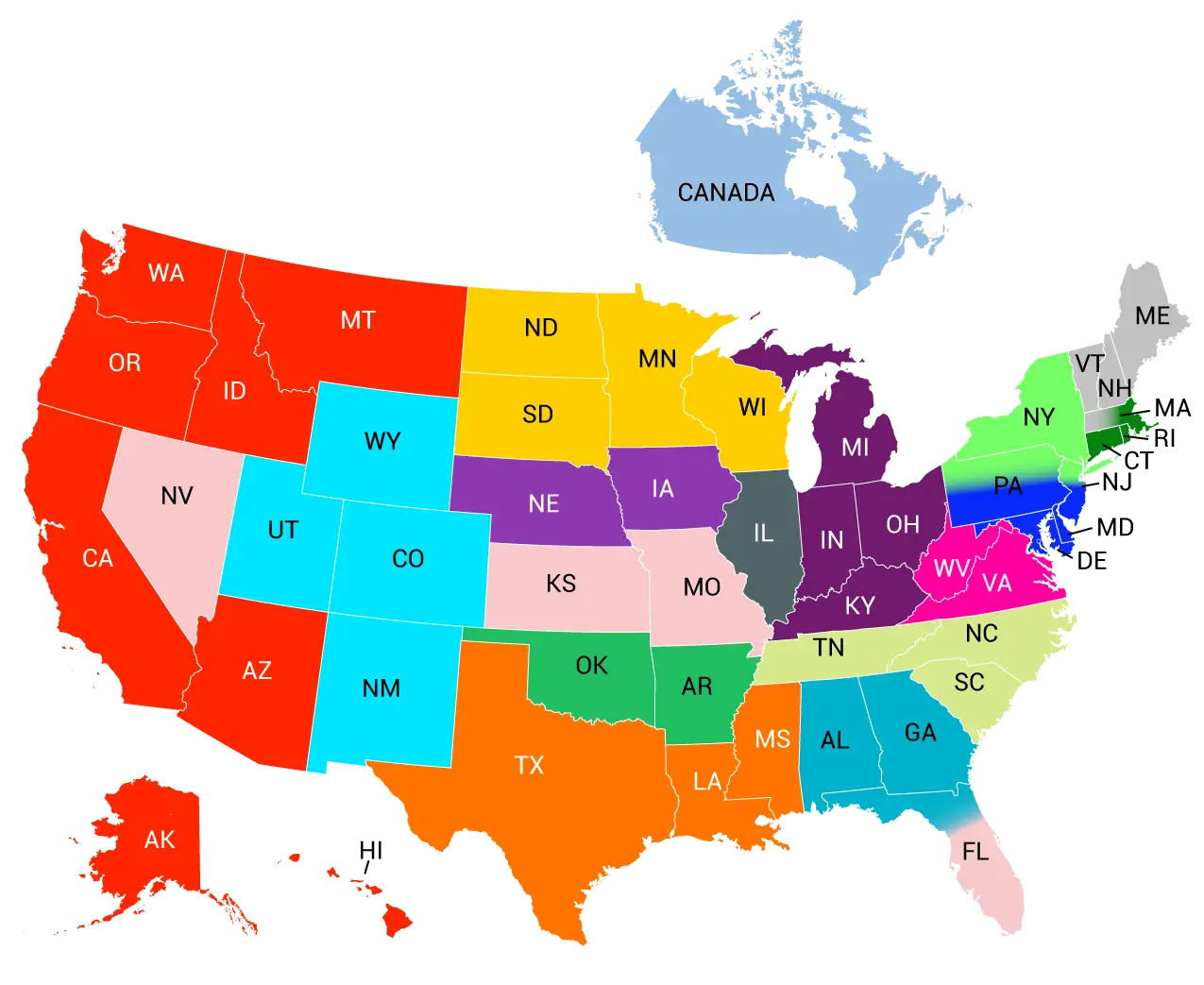 Reps Map