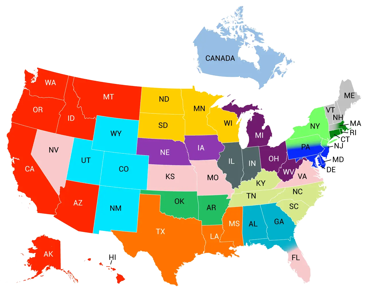 Reps Map