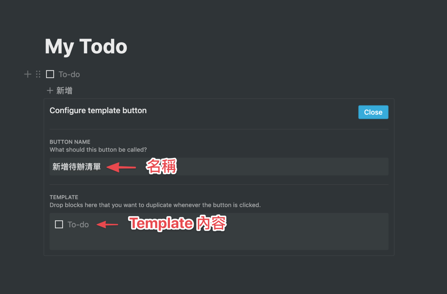 notion todolist example