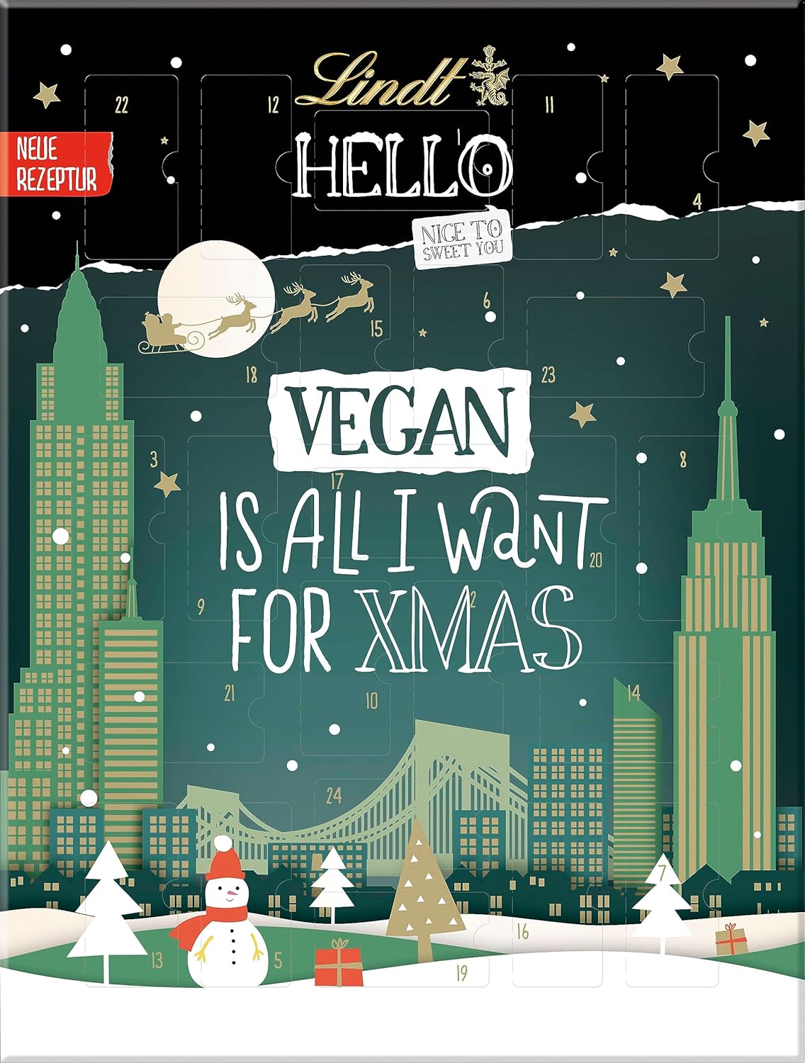 Lindt Hello Vegan Adventskalender 2023