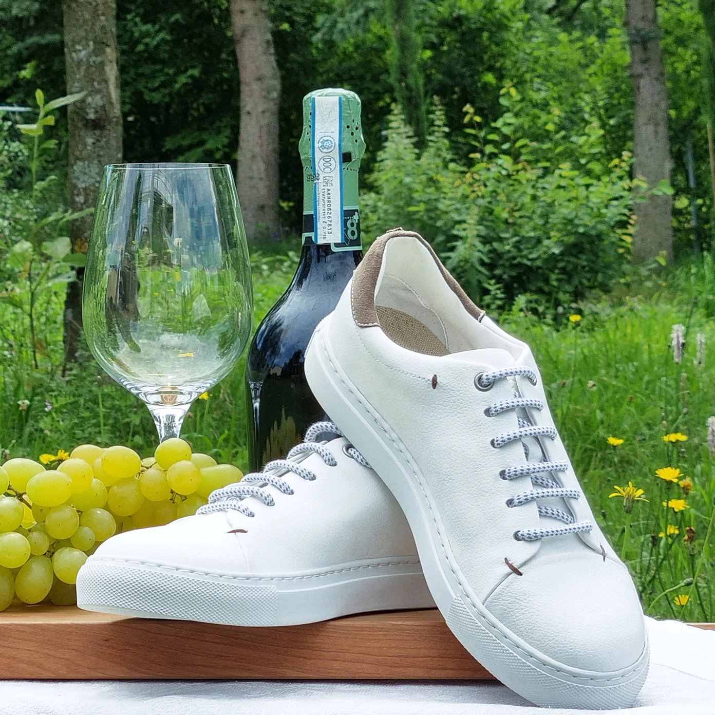 NOAH Italian Vegan Shoes veganer Sneaker SAMMY aus Weinleder