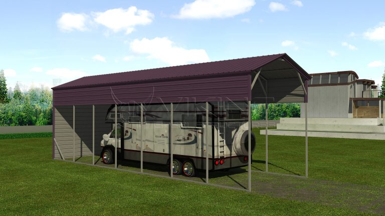 12x41 Metal RV Shelter