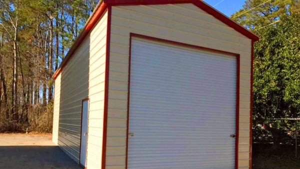 14x40x14 Vertical Roof RV Garage