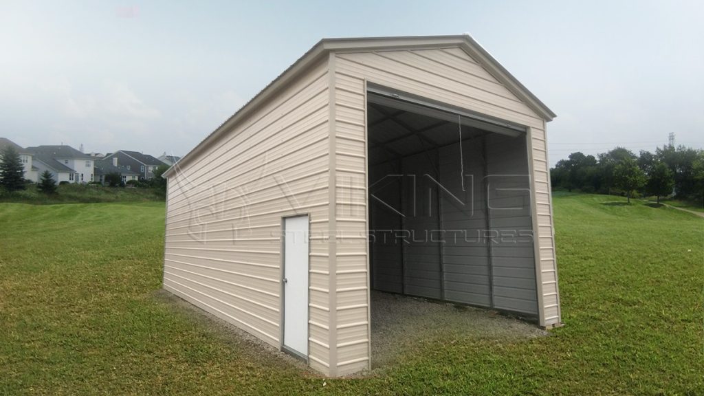 18x40x14 RV Metal Garage