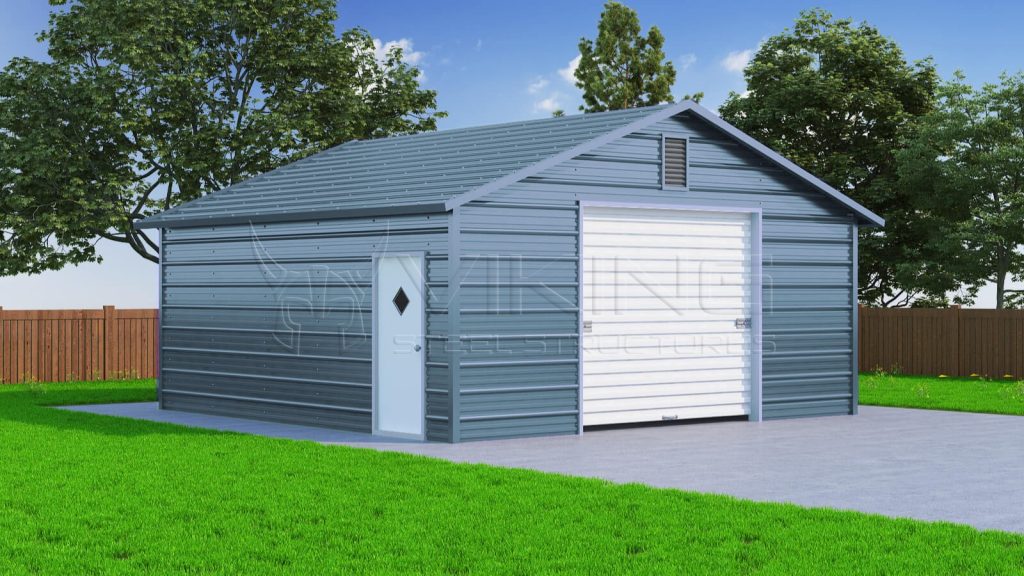 20x21 One Car Garage | Buy 20x21 Metal Garage