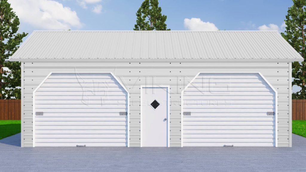 22x31 Double Garage with Lean-to