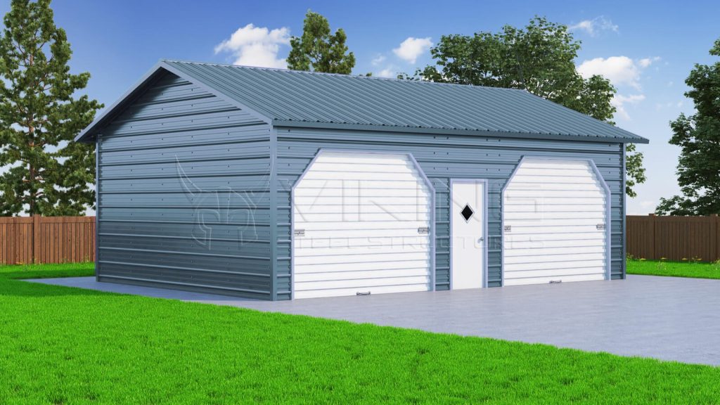 22x31 Double Garage with Lean-to