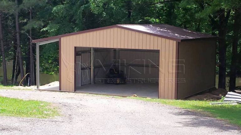 Metal Garages with Lean-Tos:  The Best Option to Sort Your Cluttered House