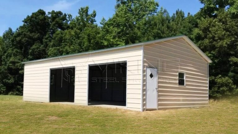 24x35x10 Side Entry Garage