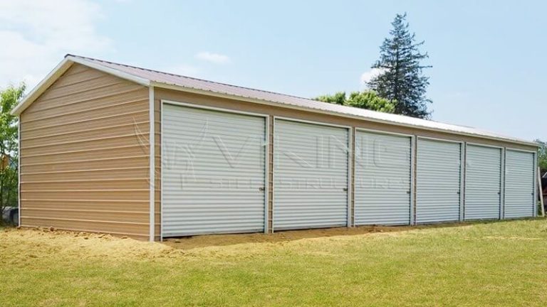 24x36 Metal Garage Building - Universal Metal Buildings