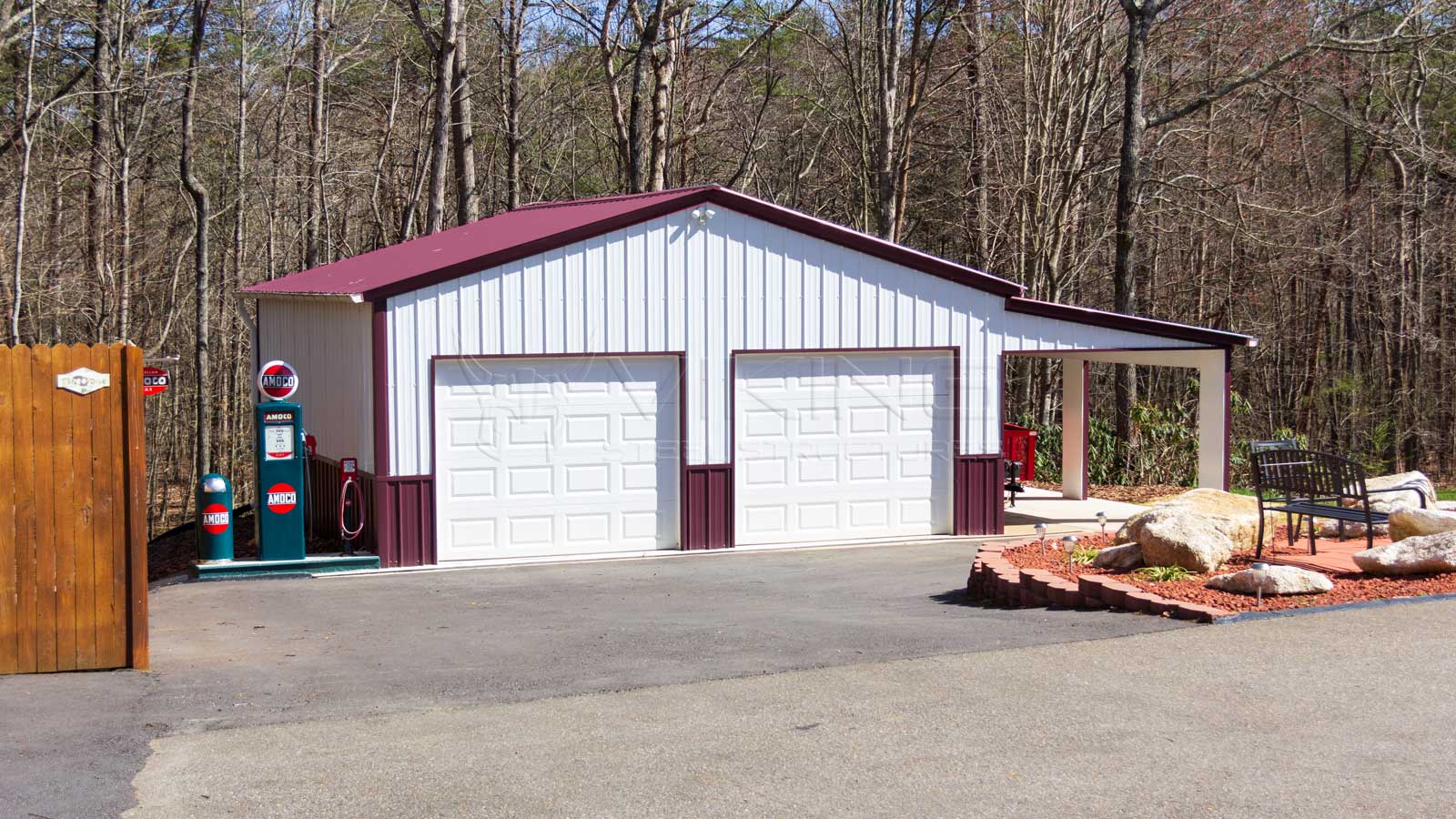 26'x30'x11' Lean-to Metal Building