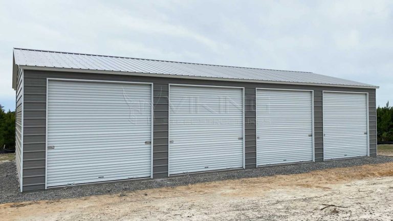 26’x40’x9’ Side Entry Metal Garage Building