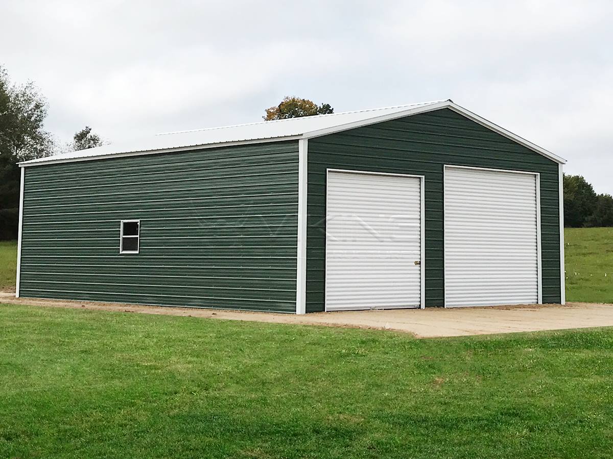 30x40x12-enclosed-garage-workshop-front