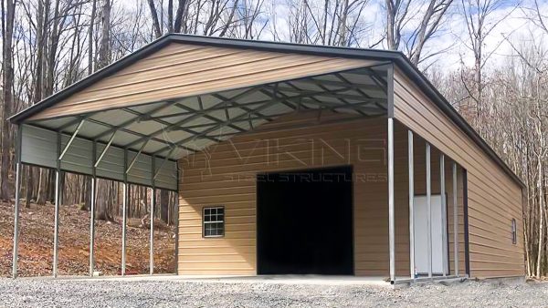 30x65x12 Utility Carport