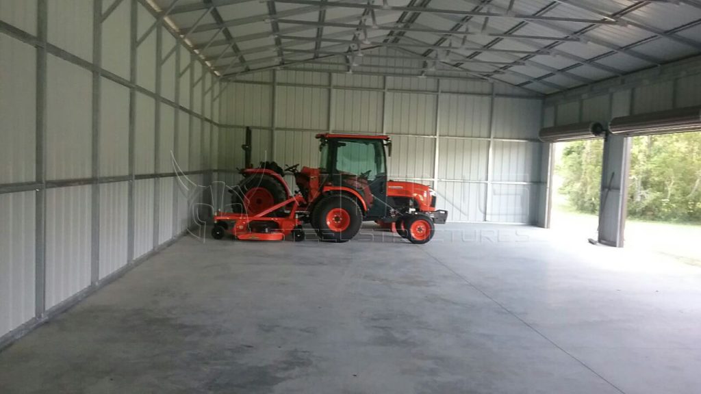 30x70 All Vertical Side Entry Garage