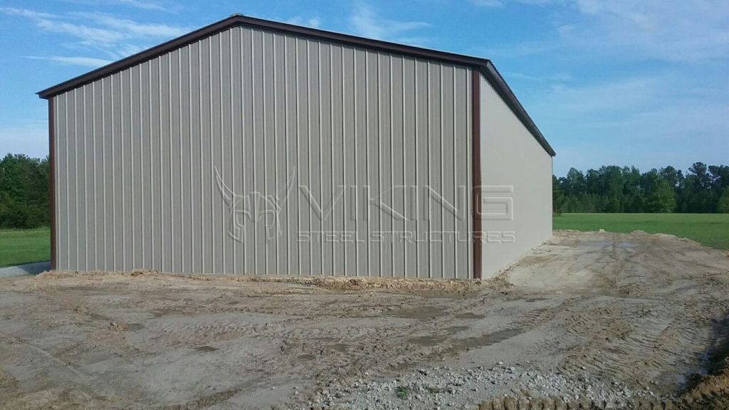 30x70 All Vertical Side Entry Garage