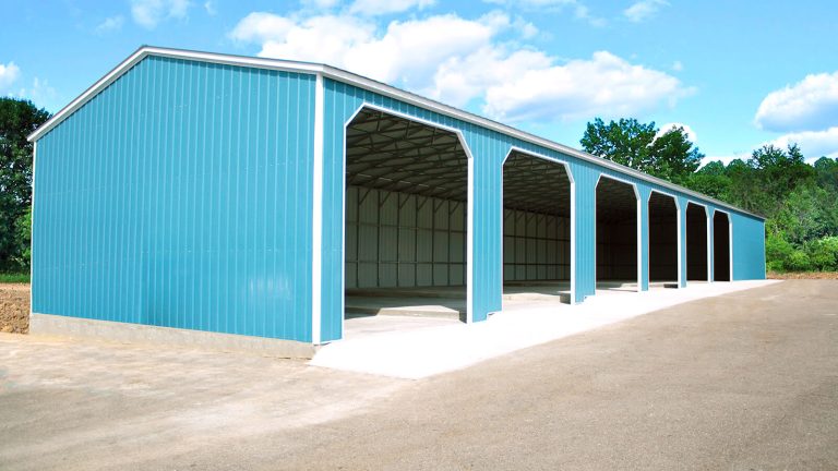 30x80x14 All Vertical Workshop Building