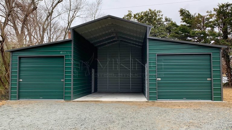 38x25x13 Carolina Metal Barn