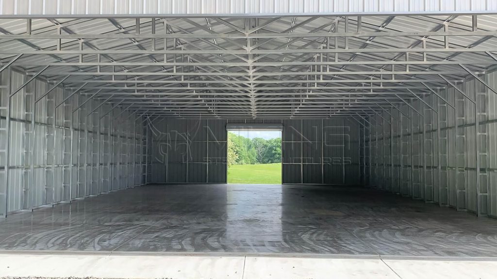 40x60x12 Clear Span Metal Building