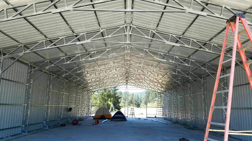 40x101x14 Clear Span Metal Building