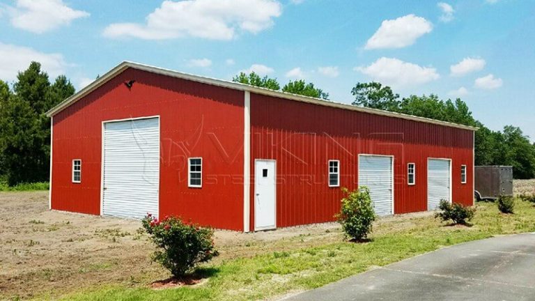 40X50X14 COMMERCIAL METAL GARAGE