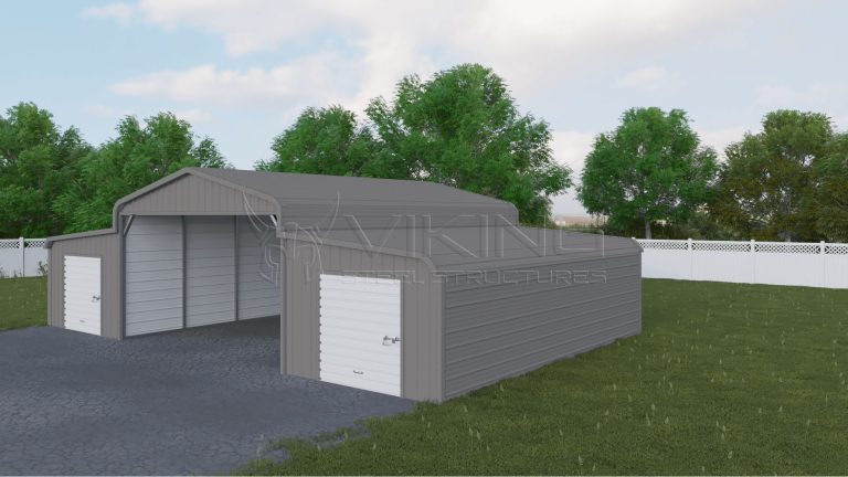 42x21 Steel Horse Barn