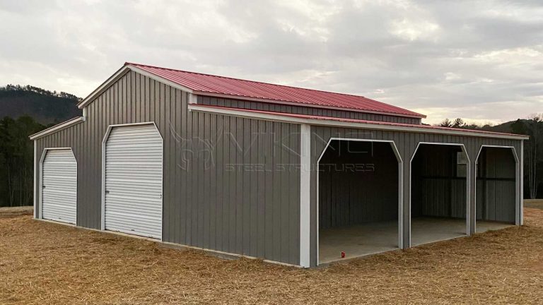 steel barns with living quarters