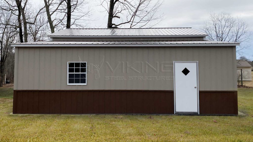 48x30x12 Metal Barn Building