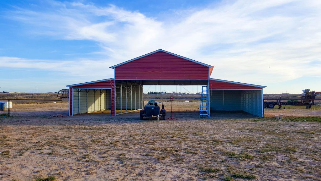 48x31x12 Agricultural Metal Barn