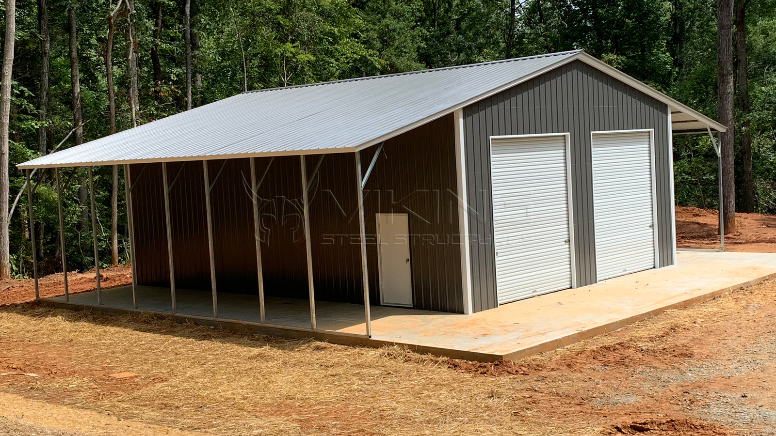 50'x40'x14' All Vertical Seneca Barn Garage Doors