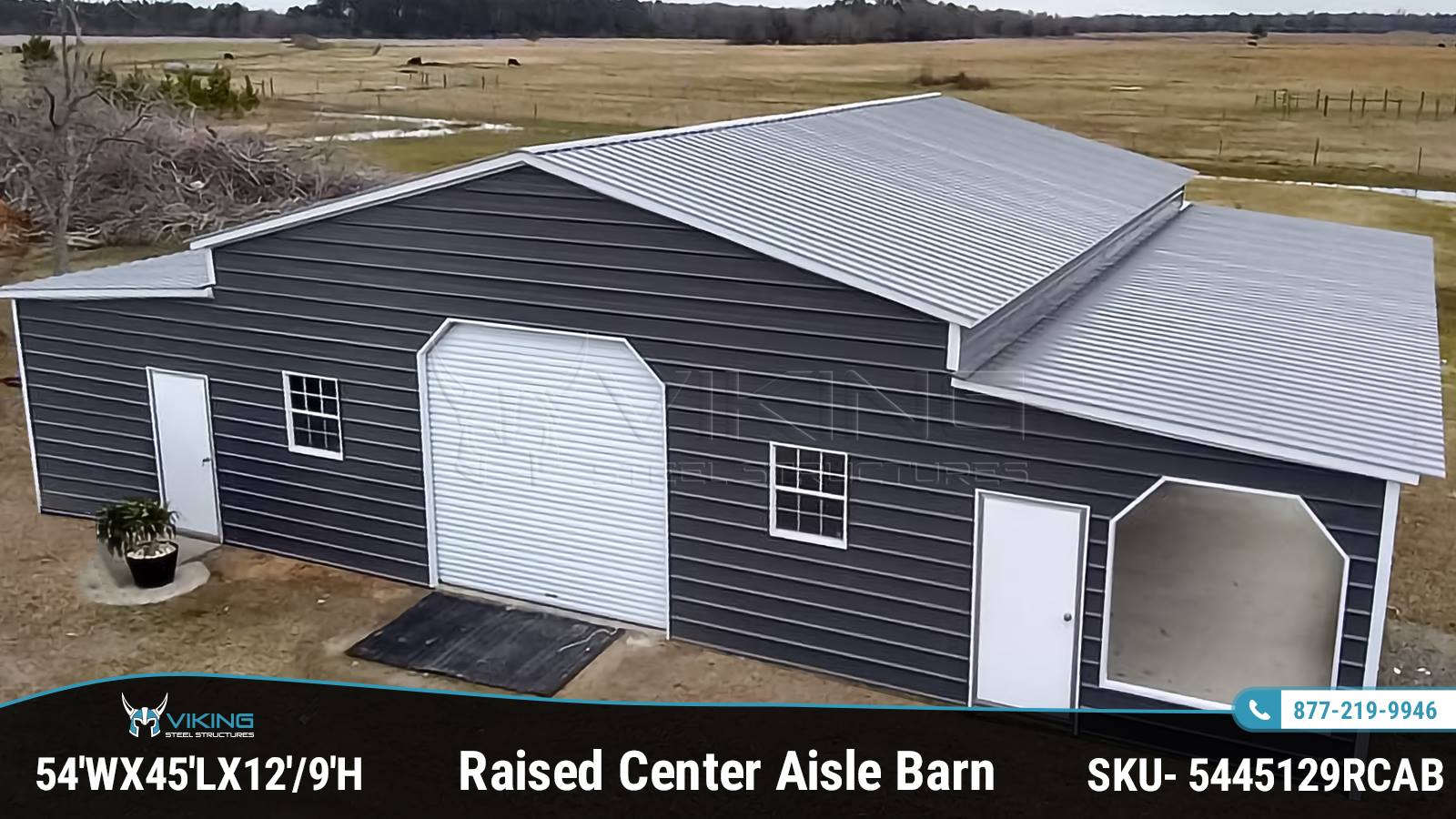 54x45x12-Raised-Center-Aisle-Barn