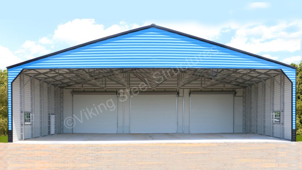 60x24x16 Clear Span Metal Building