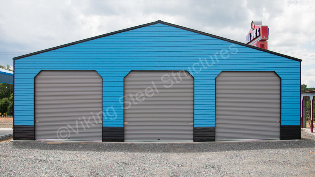 60x24x16 Clear Span Metal Building