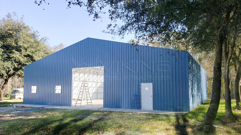 60x60x14 Clear Span Workshop