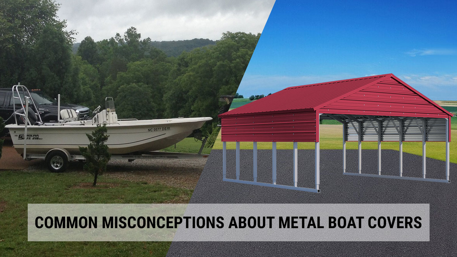 Common Misconceptions about Metal Boat Covers