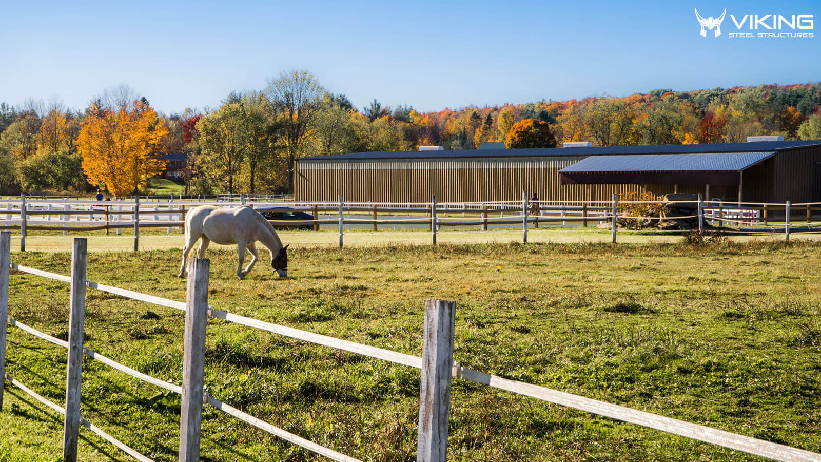 Metal Horse Barn