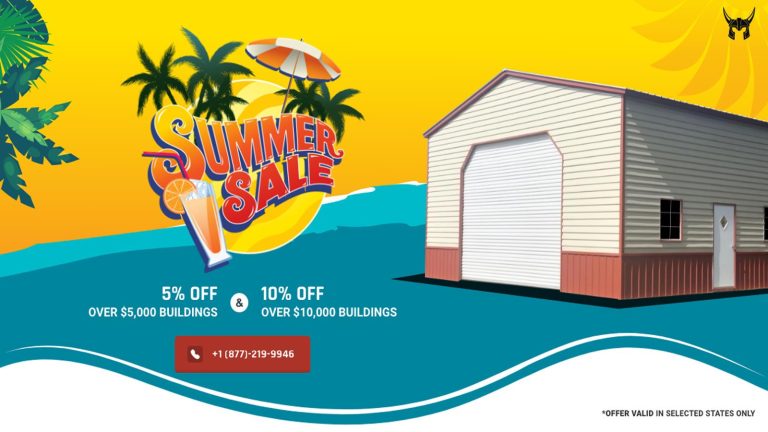 The BEST Summer Sale 2020 by Viking Steel Structures