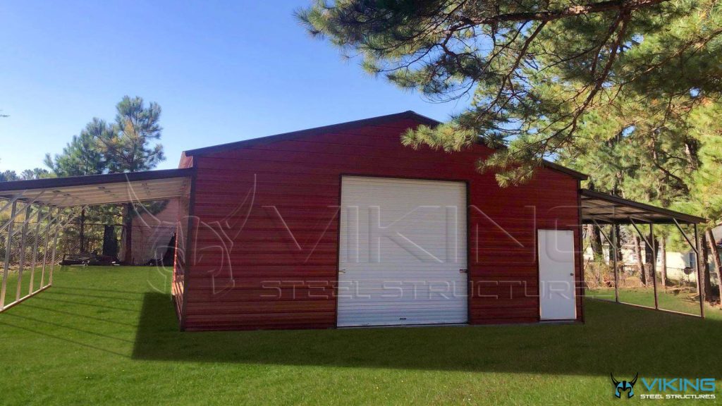 54x30x11 Metal Carolina Barn