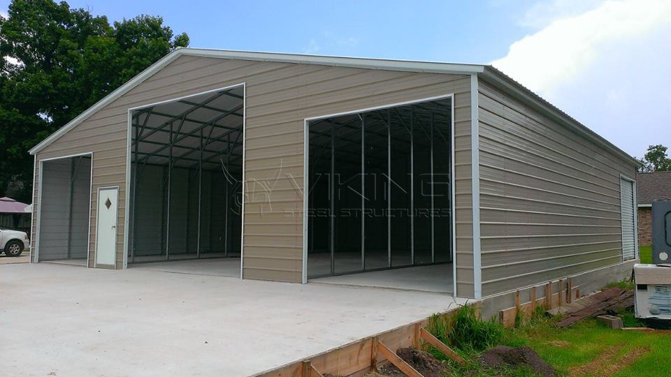 20X41X14 RV Carport w/ 12X41 Lean-to (Barn Style)