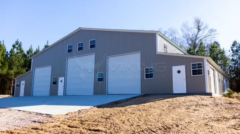 84x52x16 All Vertical Metal Barn