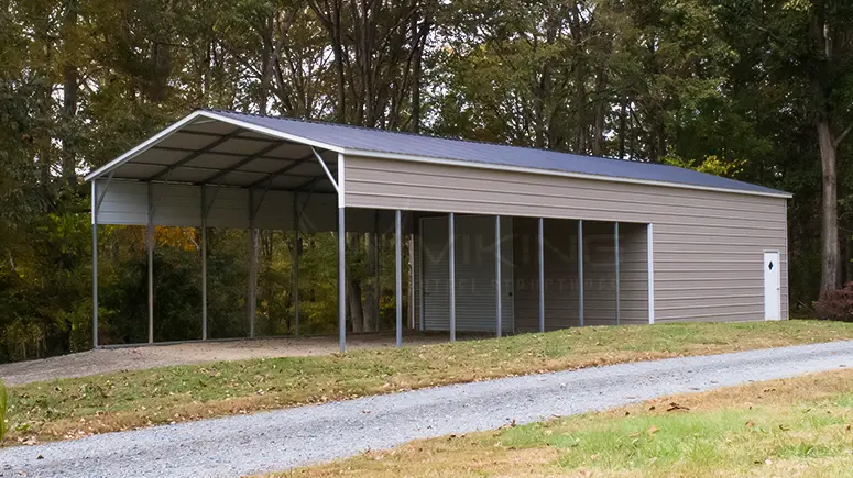 20x50x10 Utility Carport