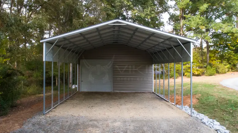 20x50x10 Utility Carport